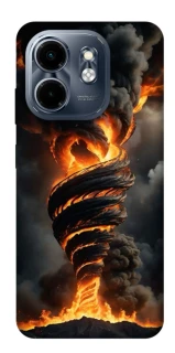 Чехол на Infinix Smart 9 4G / Hot 50i Огненный торнадо фото 1 из 1