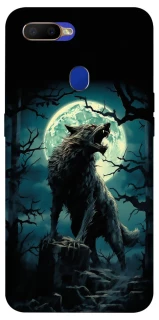 Чохол на Oppo A5s Вовк під місяцем фото 1 з 1