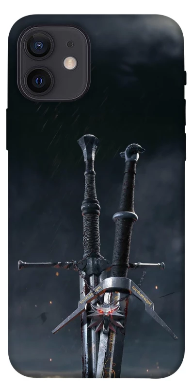 Чохол на Apple iPhone 12 (6.1") Мечі Ведьмака фото 1 з 1