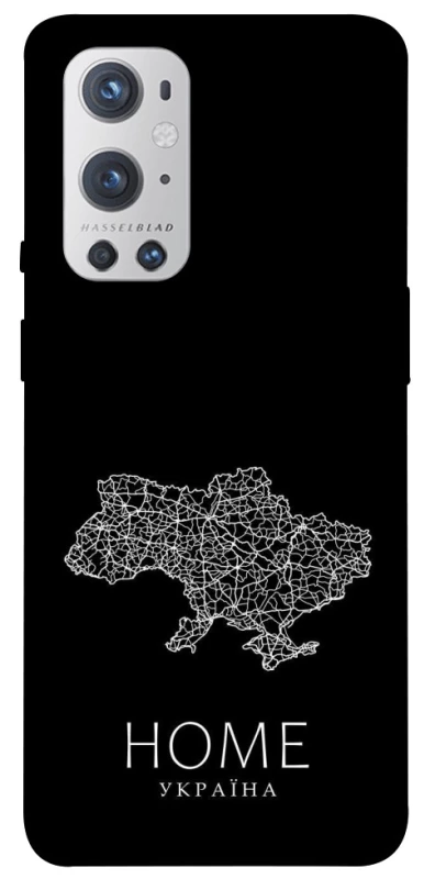 Чохол на OnePlus 9 Pro Ukraine black map фото 1 з 1