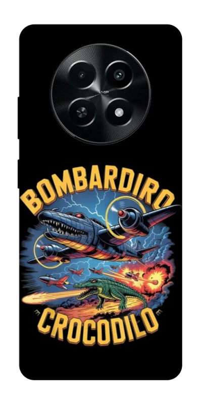 Чохол на Realme Narzo 70x Bombardino Crocodilo v2 фото 1 з 1