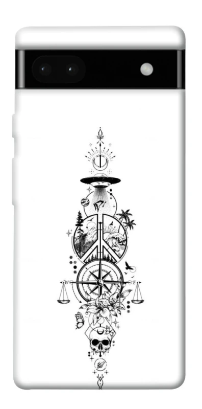 Чехол на Google Pixel 6a Tattoo ver.7 фото 1 из 1