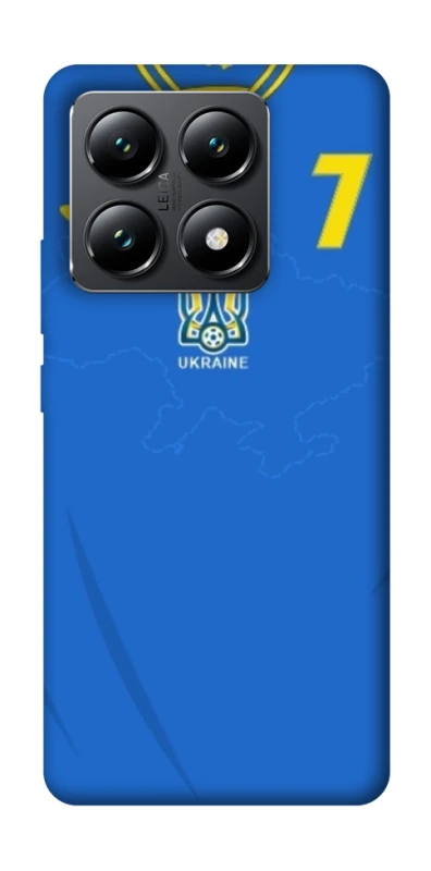 Чохол на Xiaomi 14T UA-Football ver.4 фото 1 з 1