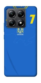 Чохол на Xiaomi 14T UA-Football ver.4 фото 1 з 1