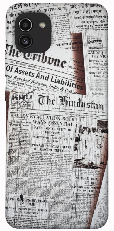 Чехол на Samsung Galaxy A03 Газеты фото 1 из 1