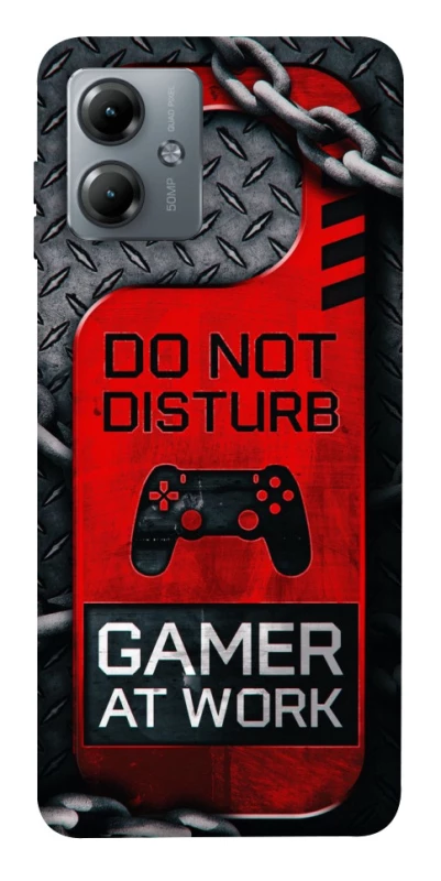 Чохол на Motorola Moto G14 Do Not Disturb фото 1 з 1