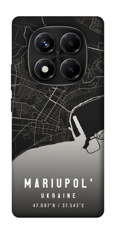 Чохол на Xiaomi Redmi Note 14 Pro 4G Mariupol map фото 1 з 1
