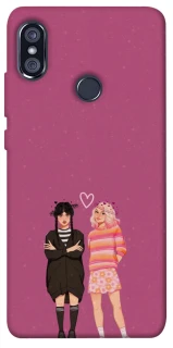 Чехол на Xiaomi Redmi Note 5 Pro / Note 5 (AI Dual Camera) Raven & Rainbow Wednesday фото 1 из 1