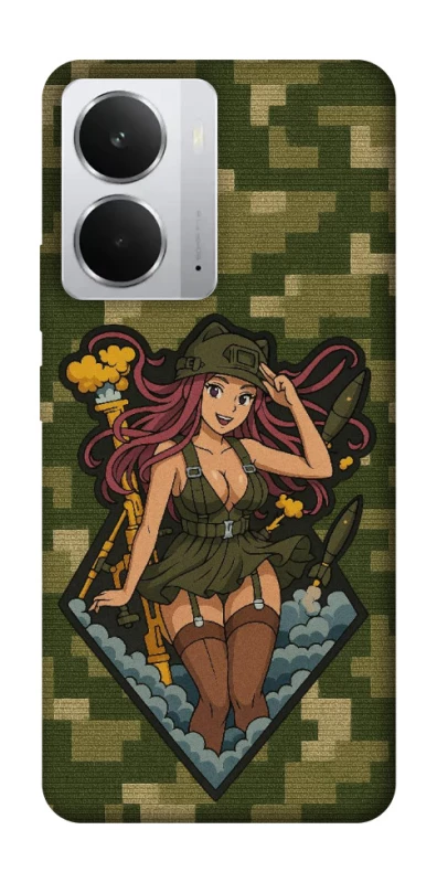 Чохол на Realme 14 Military Waifu фото 1 з 1