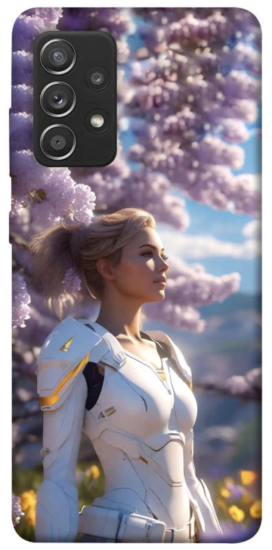 Чохол на Samsung Galaxy A52 4G / A52 5G Cyber space girl ver.1 фото 1 з 1