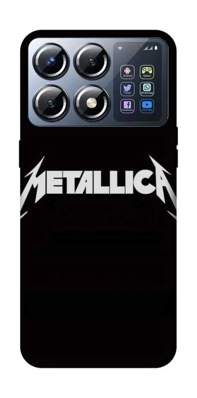 Чехол на Xiaomi POCO X8 Pro Metallica logo фото 1 из 1