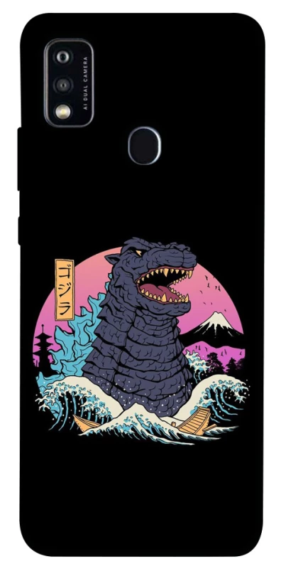 Чехол на ZTE Blade A51 Годзила фото 1 из 1