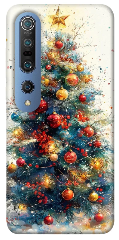 Чехол на Xiaomi Mi 10 / Mi 10 Pro Новогодний v36 фото 1 из 1