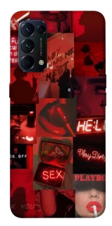 Чехол на Oppo Reno 5 4G Love collage ver.3 фото 1 из 1