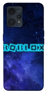 Чохол на Realme 9 4G / 9 Pro+ Roblox Space Logo Blue фото 1 з 1