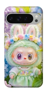 Чехол на Google Pixel 9 Pro XL Labubu & Flowers ver.2 фото 1 из 1