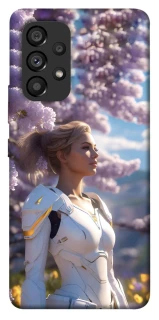 Чехол на Samsung Galaxy A53 5G Cyber space girl ver.1 фото 1 из 1