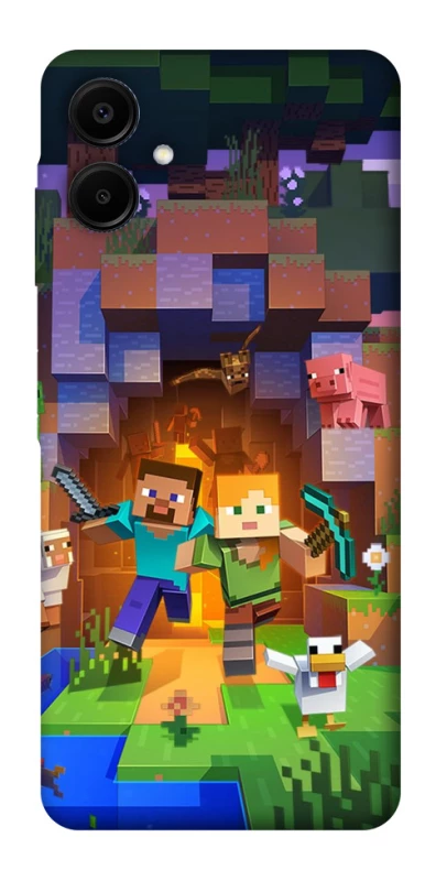 Чохол на Samsung Galaxy A06 Minecraft game фото 1 з 1