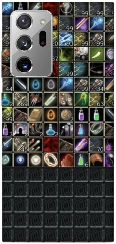 Чохол на Samsung Galaxy Note 20 Ultra Inventory menu ver.2 фото 1 з 1