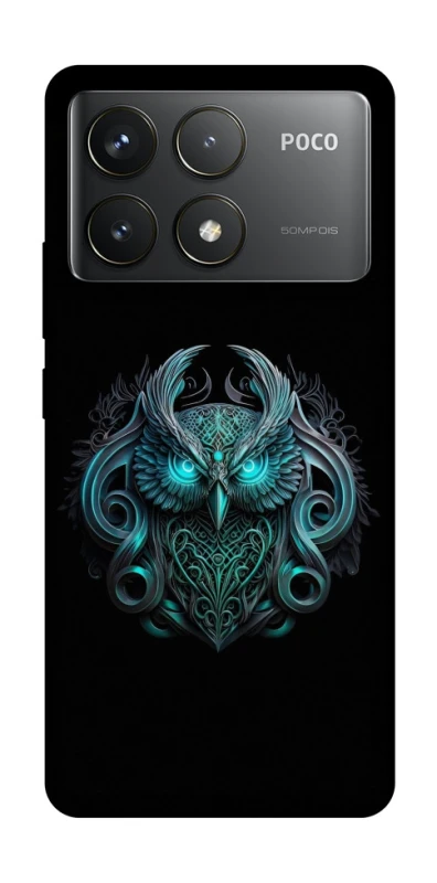 Чохол на Xiaomi Poco F6 Pro Fantastic owl фото 1 з 1