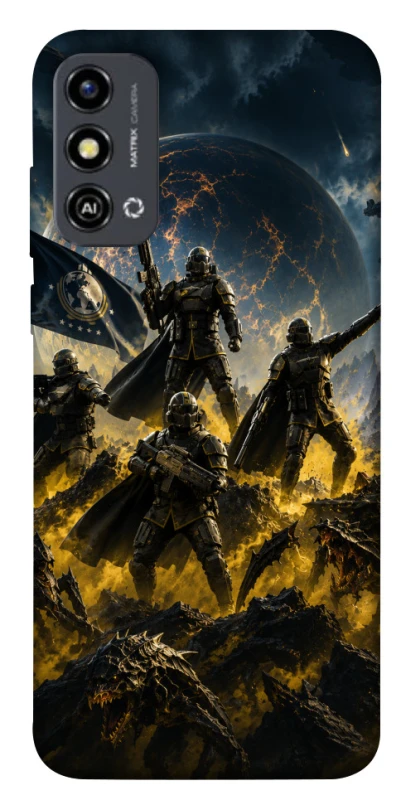 Чохол на ZTE Blade A53 HELLDIVERS фото 1 з 1