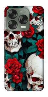Чехол на ZTE Nubia V70 Design skull and rose фото 1 из 1