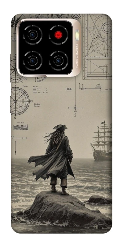 Чохол на ZTE Blade A56 Captain Jack Sparrow фото 1 з 1