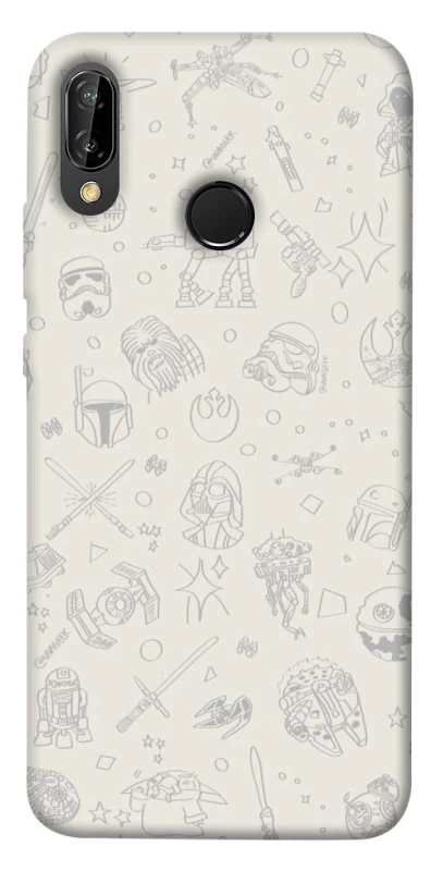 Чохол на Huawei P20 Lite Star Wars background ver.1 фото 1 Чохол на Huawei P20 Lite Star Wars background ver.1 фото 1 з 1