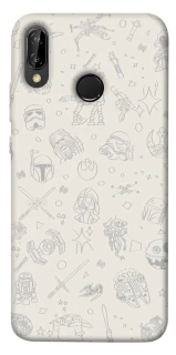 Чохол на Huawei P20 Lite Star Wars background ver.1 фото 1 Чохол на Huawei P20 Lite Star Wars background ver.1 фото 1 з 1