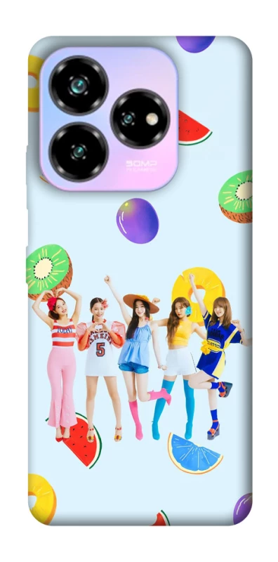 Чохол на ZTE Nubia V60 Desing RED VELVET v2 фото 1 з 1