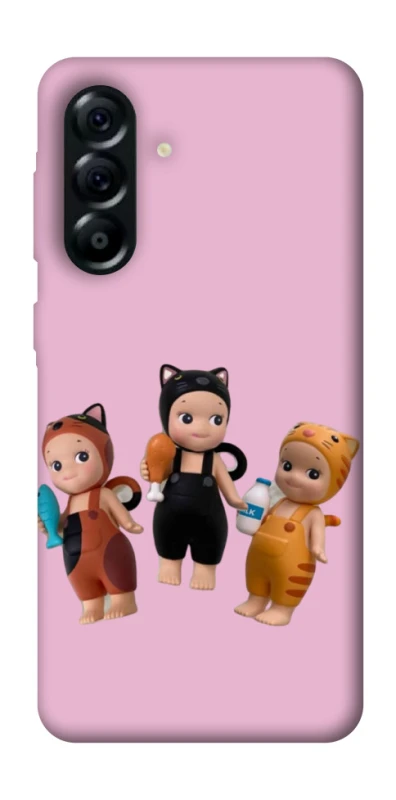 Чехол на Samsung Galaxy A57 5G Cat Cafe Trio фото 1 из 1