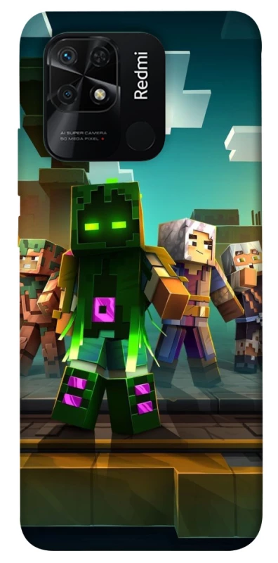 Чохол на Xiaomi Redmi 10C Minecraft dungeon фото 1 з 1