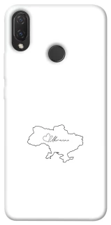 Чохол на Huawei P Smart+ (nova 3i) Ukraine map фото 1 Чохол на Huawei P Smart+ (nova 3i) Ukraine map фото 1 з 1