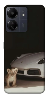 Чехол на Xiaomi Poco C65 Porsche white фото 1 из 1