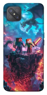 Чохол на Oppo A92s Minecraft v3 фото 1 з 1