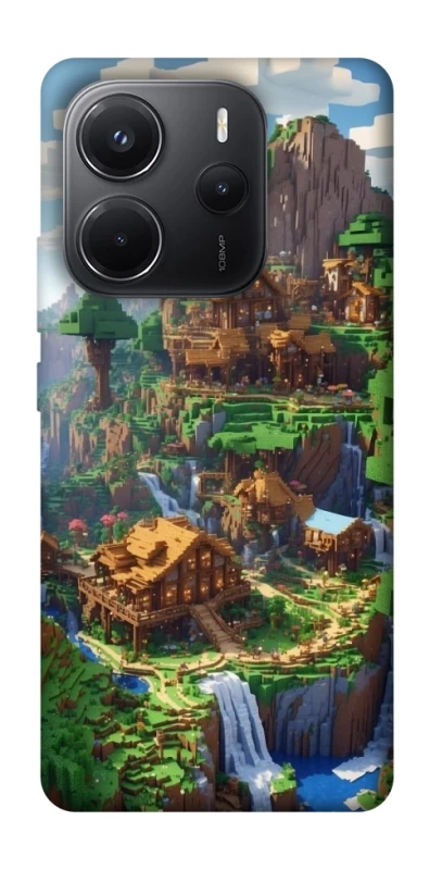 Чохол на Xiaomi Redmi Note 14 4G (Int. version) Minecraft universe фото 1 з 1