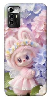 Чохол на ZTE Blade V40 Vita Labubu & Flowers ver.1 фото 1 з 1