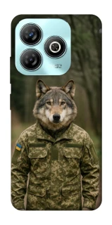 Чохол на ZTE Blade A75 4G Вовк захисник фото 1 з 1