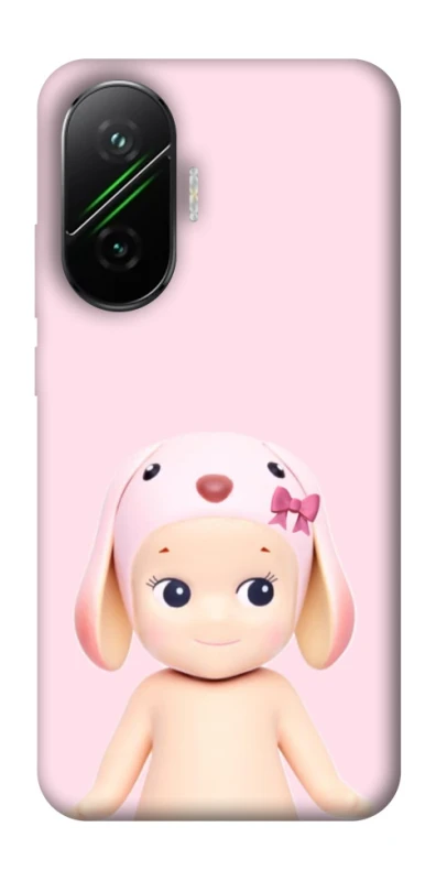 Чехол на Xiaomi Poco F7 Pink Ribbon Hop фото 1 из 1