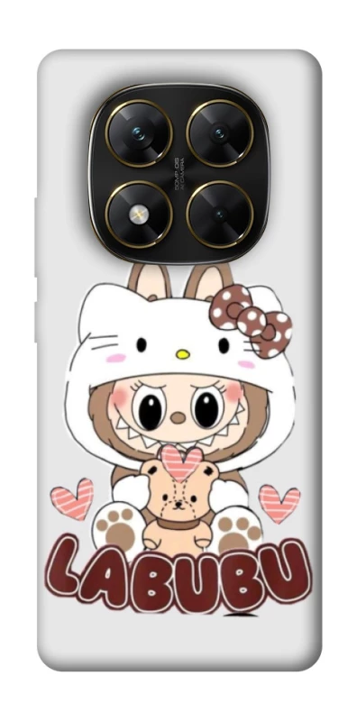 Чехол на Xiaomi Poco X7 Hello Kitty Labubu фото 1 из 1