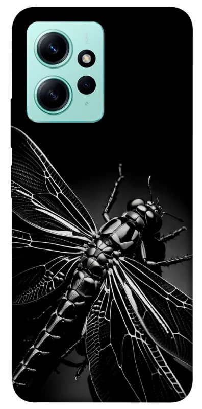 Чехол на Xiaomi Redmi Note 12 4G Black dragonfly фото 1 из 1