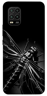 Чехол на Xiaomi Mi 10 Lite Black dragonfly фото 1 из 1