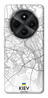 Чохол на Xiaomi Poco C75 Kiev white map фото 1 з 1