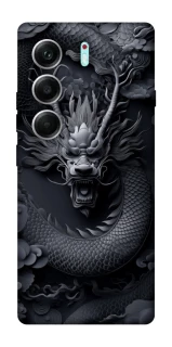 Чехол на Tecno Camon 40 Pro 5G black dragon фото 1 из 1