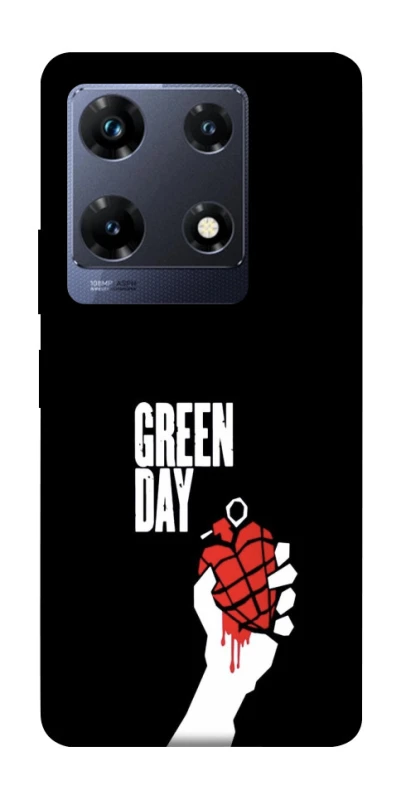 Чехол на Infinix Note 30 Pro Green Day logo фото 1 Чехол на Infinix Note 30 Pro Green Day logo фото 1 из 1
