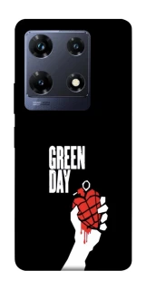 Чехол на Infinix Note 30 Pro Green Day logo фото 1 Чехол на Infinix Note 30 Pro Green Day logo фото 1 из 1