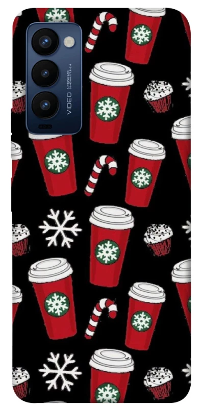 Чехол на TECNO Camon 18 Новогодний v40 фото 1 из 1