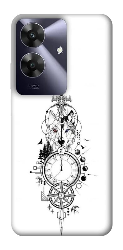 Чехол на Realme Note 60 Tattoo ver.8 фото 1 из 1