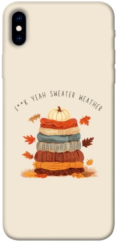 Чохол на Apple iPhone XS Max (6.5") Autumn vibes ver.8 фото 1 з 1