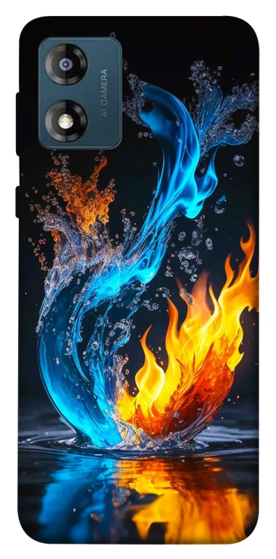 Чохол на Motorola Moto E13 Water And Fire фото 1 з 1